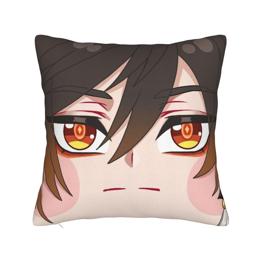 Genshin Impact Gorou Pillowcase Double-Sided Printing Polyester Cushion Cover Decorative Pillow Case Cover Chair Square 40*40Cm