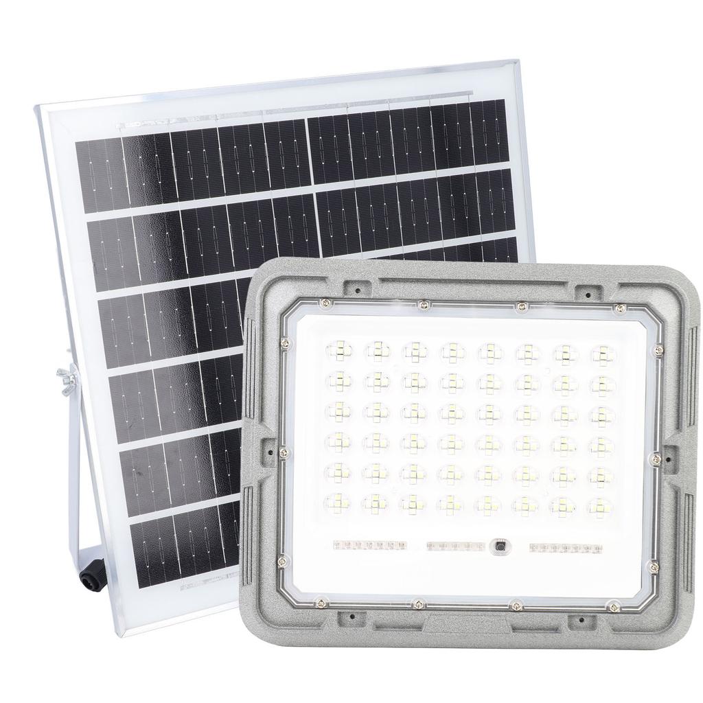 300W 400 LED Solar Light Remote Control Lamp IP66 Water Proof Outdoor Floodlight for Wall Porch Shed