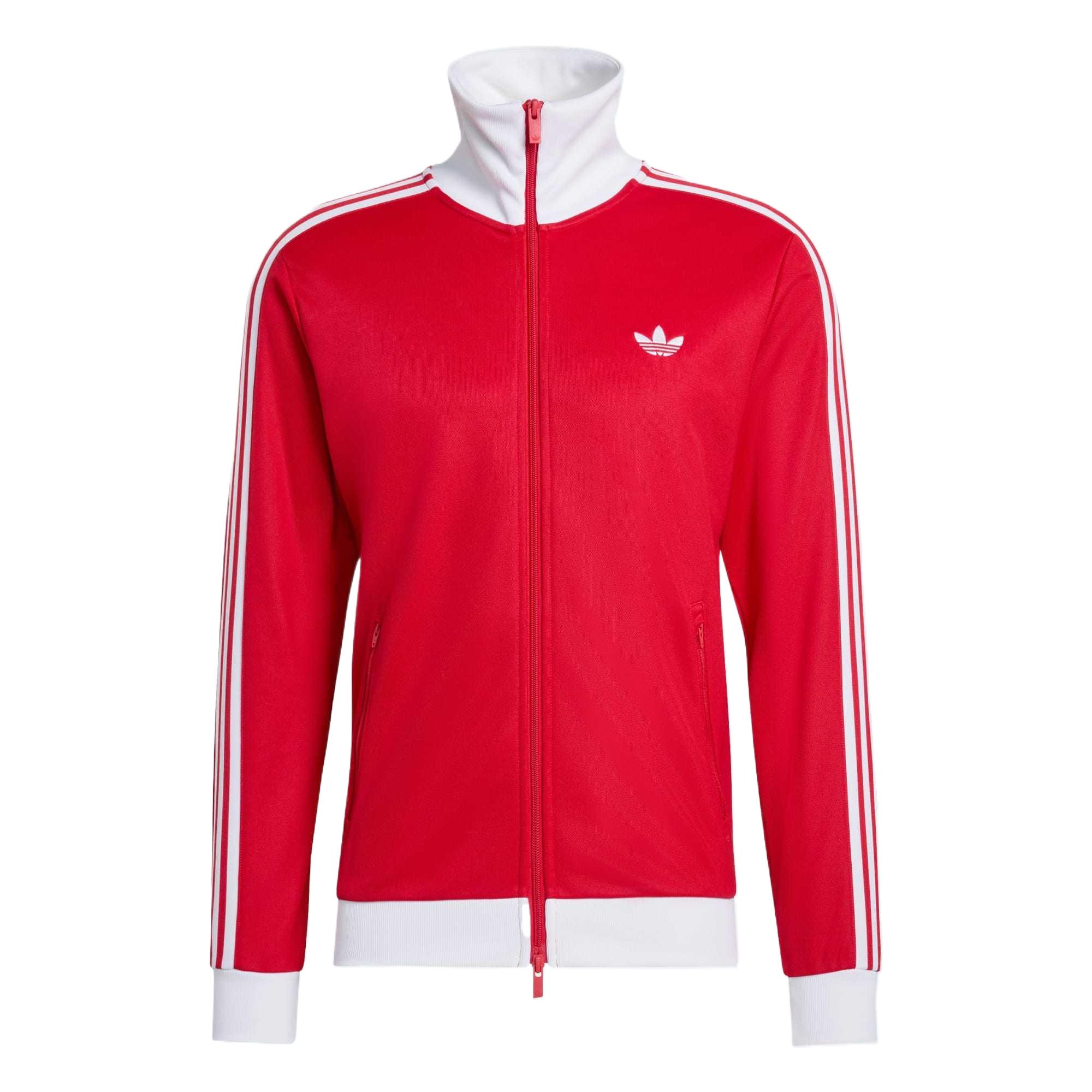 Adidas Originals Jackets Men s Lustrous Scarlet Stand Collar Moderate Other KE3525 M