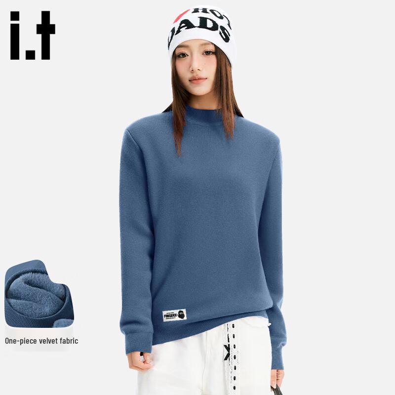 

Fingercroxx Unisex Fleece-Lined Mock Neck Pullover 4XL