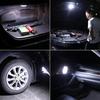 Car Interior Reading Light Magnetic USB Rechargeable LED Lamp Front Rear Car Ceiling Light Atmosphere Reading Lights
