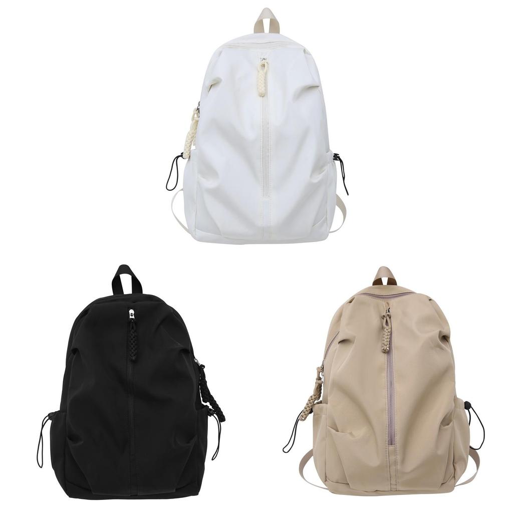 Nylon-Schülerrucksack mit mehreren Taschen für den täglichen Gebrauch