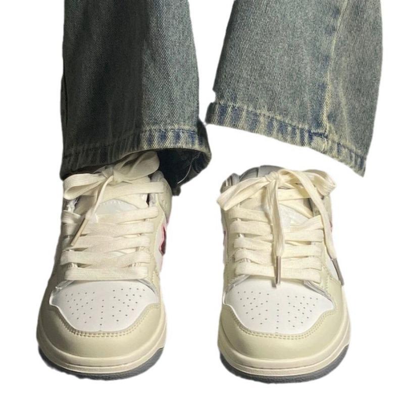 Populära damskor Retroskor Skor med tjock sula Sportskor Fritidsskor Studentskor