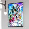 1 Pezzo Poster Saint Seiya Film Poster Adesivi Carta Kraft Retrò Adesivo Fai da Te Stanza Bar Caffè Estetica Arte Pittura Murale
