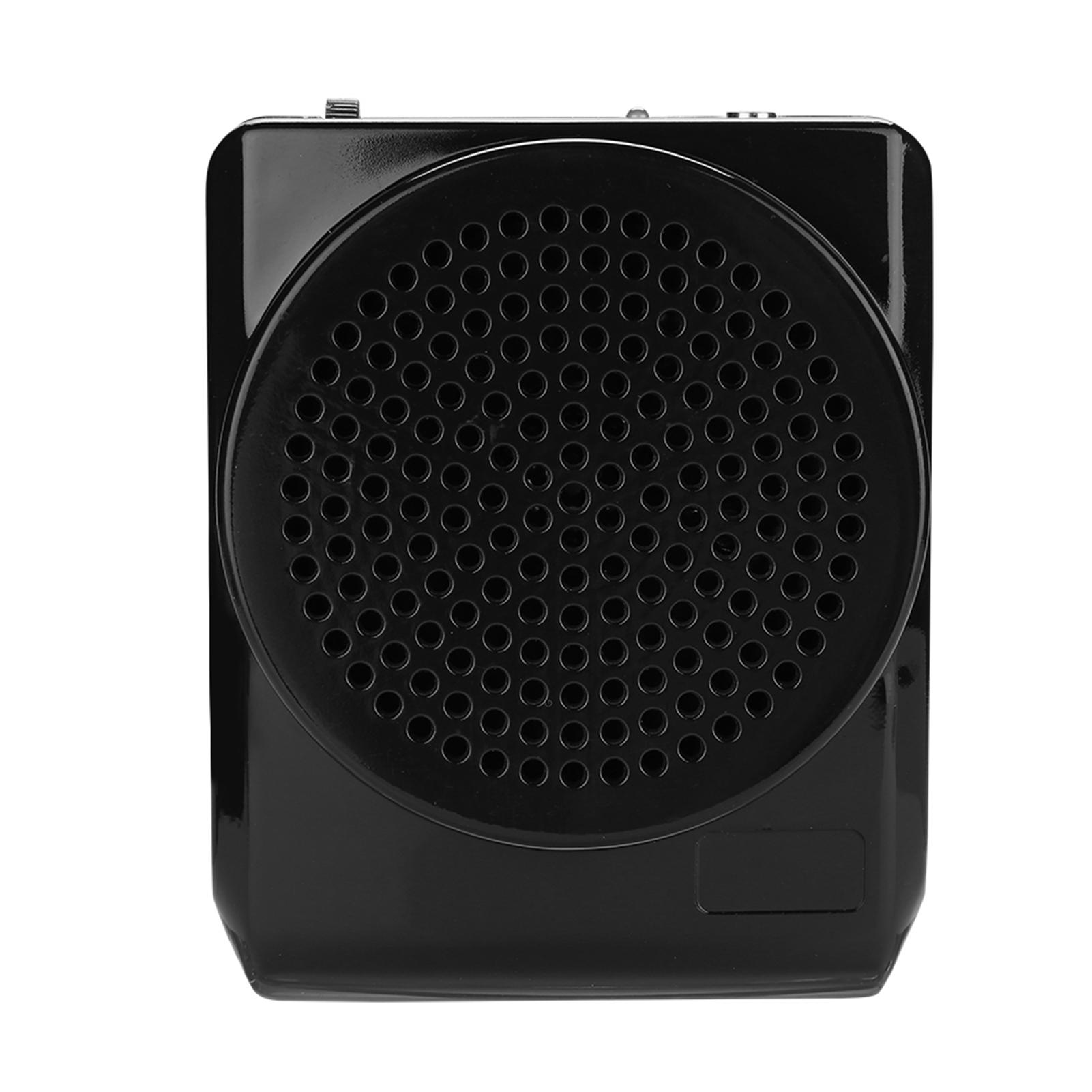 

Portable Rechargeable Voice Loud Booster Amplifier Microphone Teaching Speaker w Waistband US Plug
