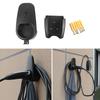 Car Charging Cable Organizer with Chassis Bracket Charger Cable Wall Holder Connector Socket Plug for Tesla Model 3 Model Y