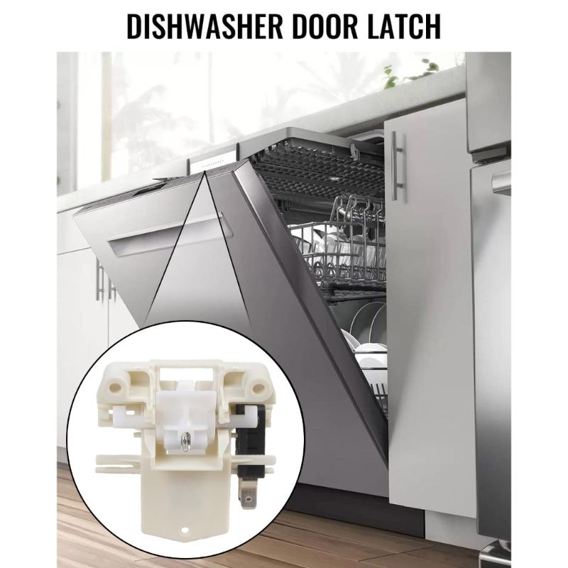 00048 DD81-02132A Replacement Dishwasher Lock Assembly Easy Installation for DW80F600UTB DW80F600UTS DW80K5050UB