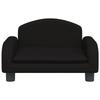 VidaXL Canapé pour enfants noir 50x40x30 cm tissu, mini canapé, mini canapé-chaise, mini canapé pour enfants, canapé de 3196373