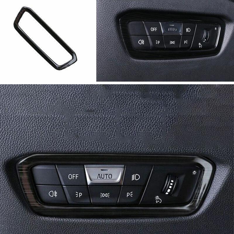 Function Control Button Frame Trim For BMW 3-Series G20 - Black Titanium