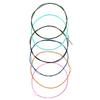 6Pcs Set Colorful Normal Tension Alloy Nylon String for Classical Guitar