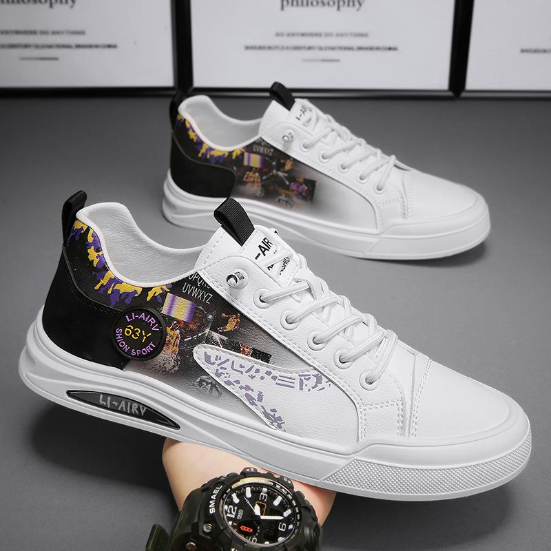 Fashion Men's Trend Casual Shoes Flats Shoes Sneakers Breathable Leisure Male Sneakers Non-slip Footwear Men Vulcanized Shoes