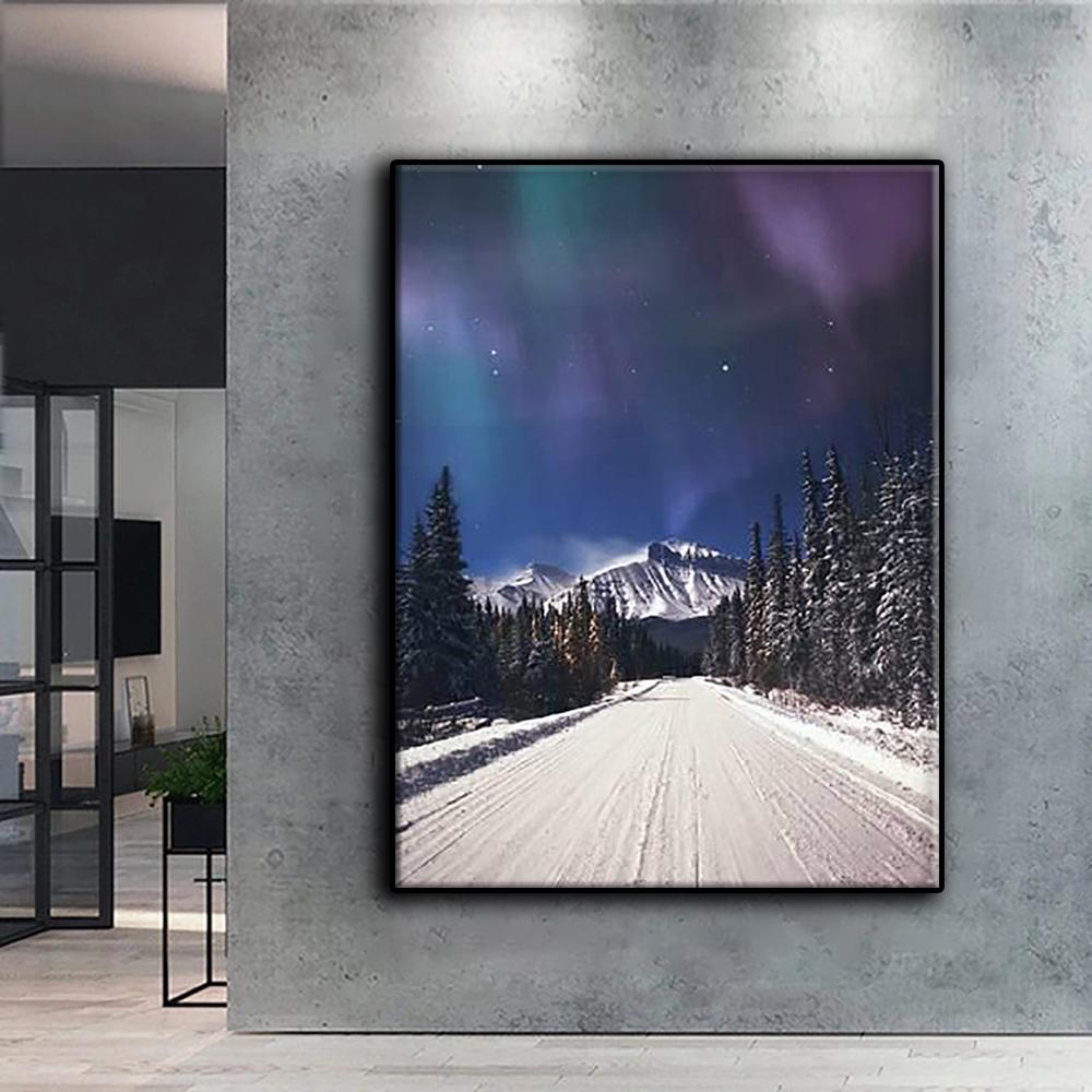 Diamond Embroidery Snow Scene 5D DIY Diamond Painting Cross Stitch Rhinestone