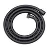 Black Universal Five-Speed Air-Boost Shower Head For Bathroom