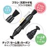 HAKUBA Lens Pen 3 Maintenance Supplies Black A Cleaner That Cleans with Just One [For Lenses] KMC-LP12B Pen-type Tool.