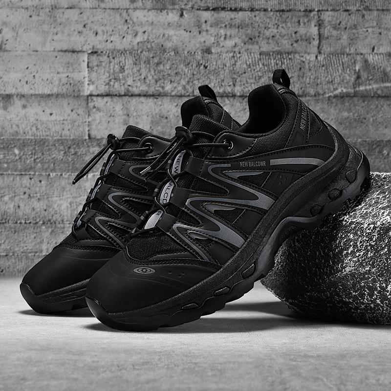Men's shoes new spring breathable platform casual sports shoes men's outdoor travel non-slip labor protection mountaineering shoes