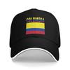 Kolumbien Kolumbien Land Flagge Lässige Baseballkappe Kpop Rock Trucker-Kappe Sommer Verstellbar Damen Unisex Mode Snapback-Kappe