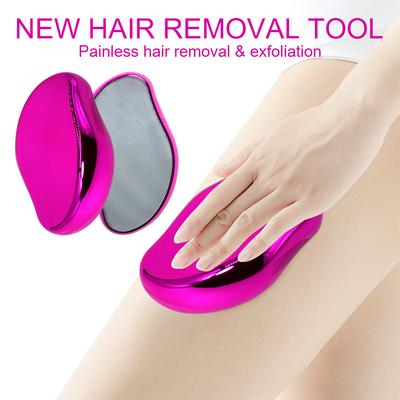 Nano Glass Epilator Exfoliator Senseless Hair Removal Tool Painless Hair Removal No Skin Damage Hair Sharpener Unisex Home Use