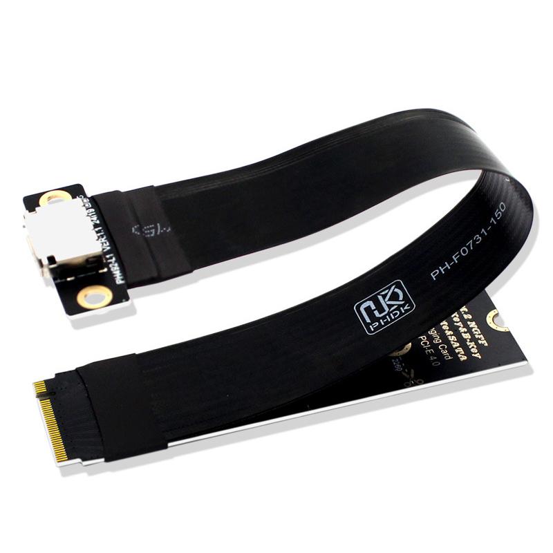 Удлинительный кабель M.2 Nvme To Oculink 4I для SSD видеокарты M2
