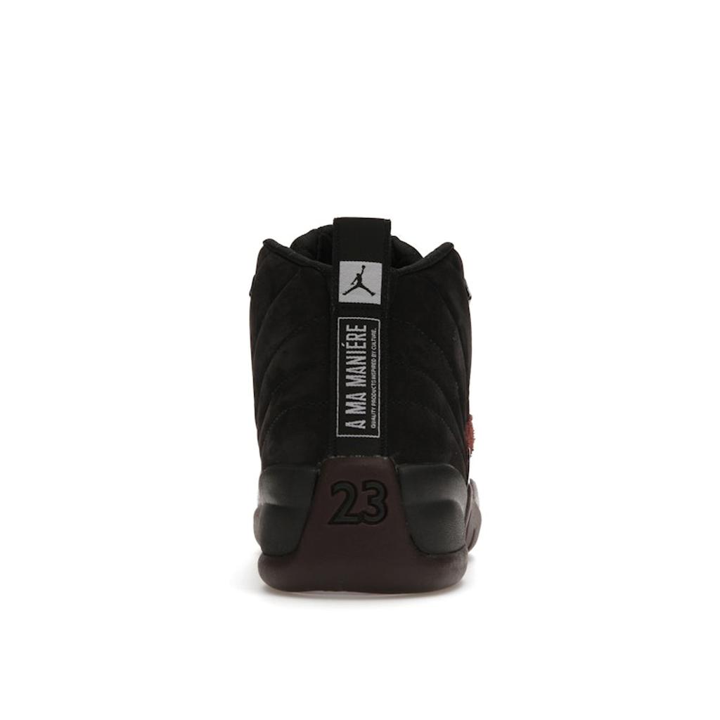 A Ma Maniére x  Air Jordan 12 Retro SP Black Women Sneakers Burgundy-Crush DV6989-001