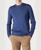 PANICALE Crew Neck Wool Sweater [Blue]
