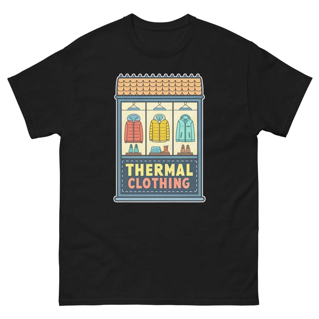 Thermal Clothing Mountain Ski Resort Town T-Shirt