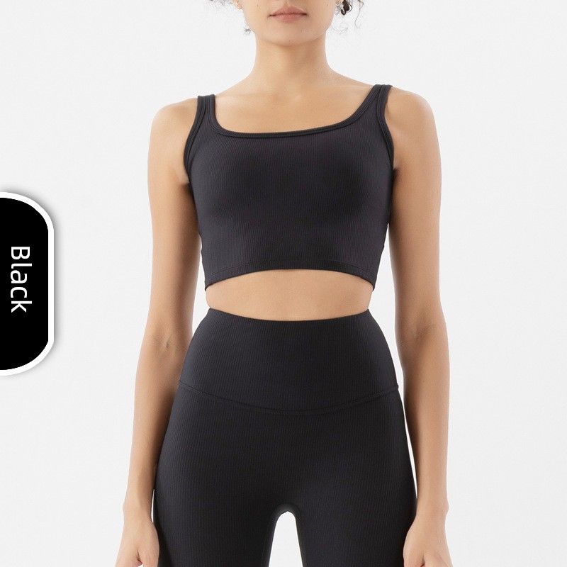 Yoga Thread Skin-Friendly Nude Feel Vest Sports Bra