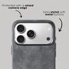 100% Alcantara Hülle für IPhone 17 Pro Max Luxus Cover mit MagSafe Kamera Auslöseknopf Magnetische Hüllen für IPhone17 Pro Max