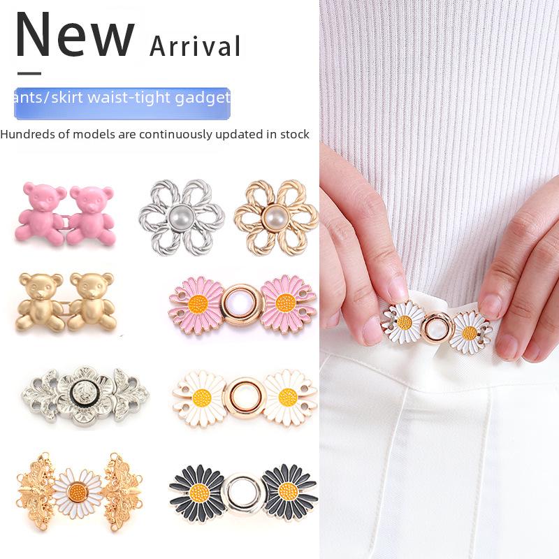 

Retro Chinese Hanfu Button: Waist and Cheongsam Jeans Accessory