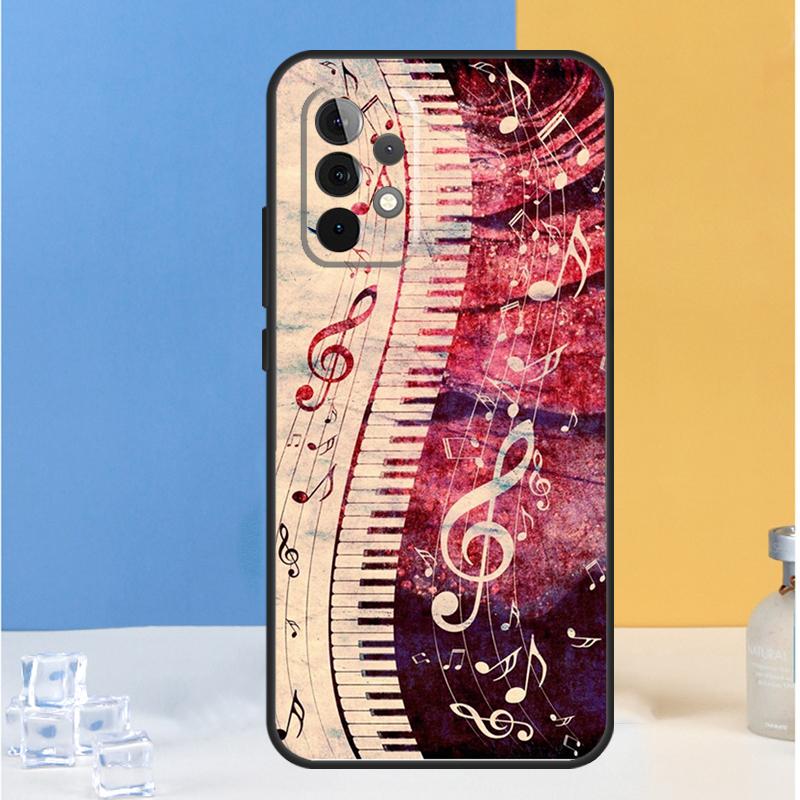 

Music Notes Treble Clef For Samsung Galaxy A16 A26 A36 A56 A13 A33 A53 A05 A06 A54 A34 A14 A32 A52 A55 A35 A15 Case Samsung A33 5G