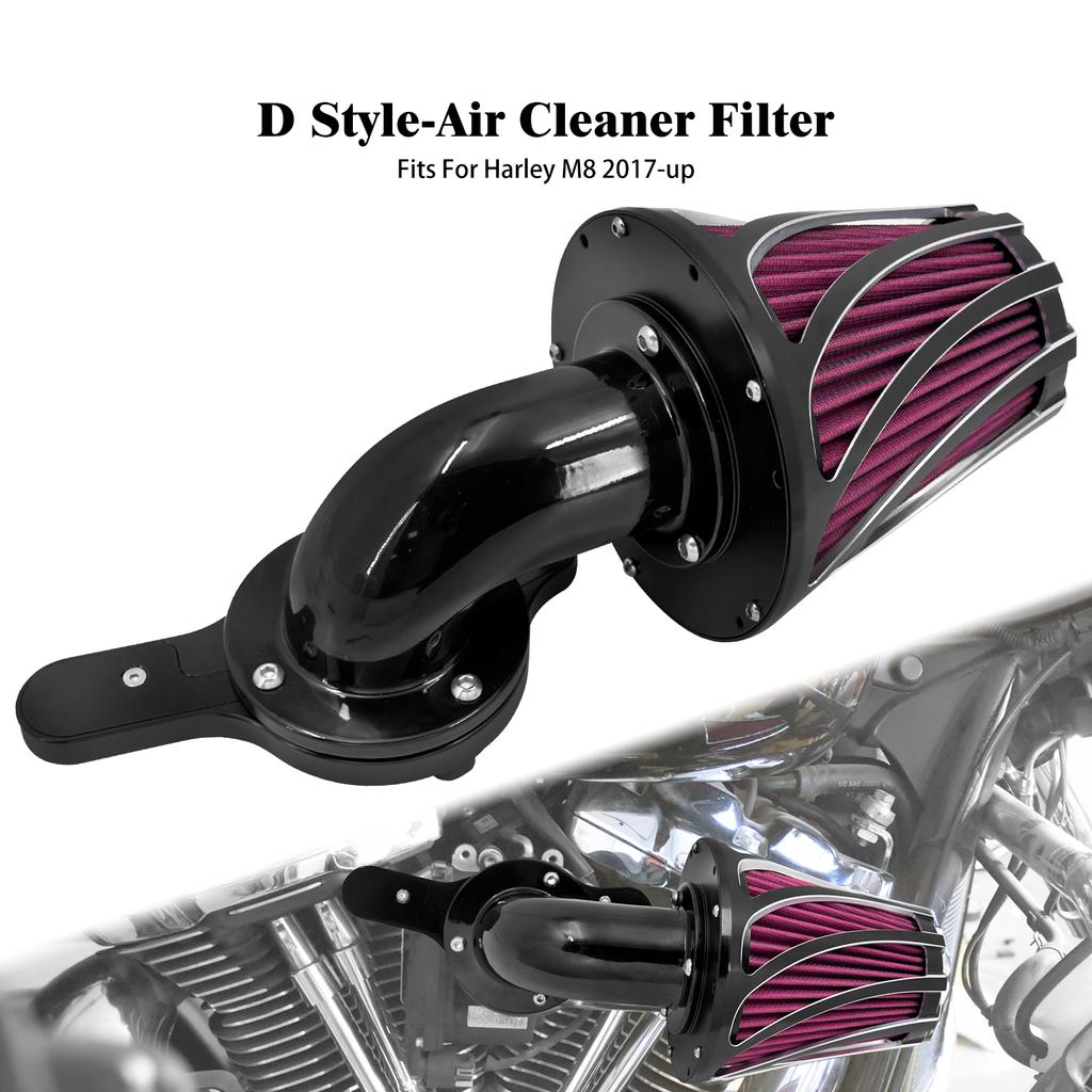 Motorcycle Air Cleaner CNC Intake Air Filter For Harley Softail Breakout Fat Boy FXLR FL Touring Glide Road King Sportster Dyna