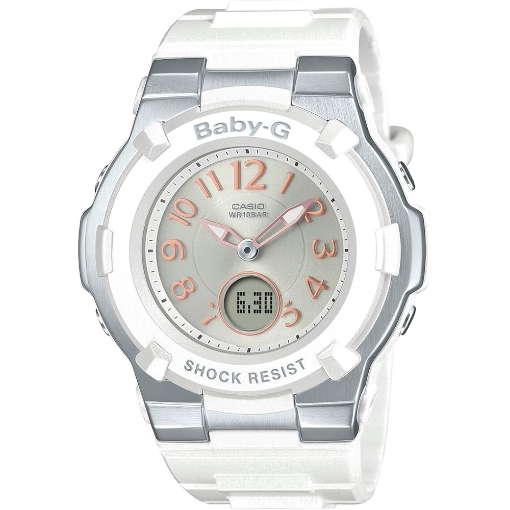 Casio Baby-G BGA-1100-7B2JF Women s Solar Radio-Controlled Watch White