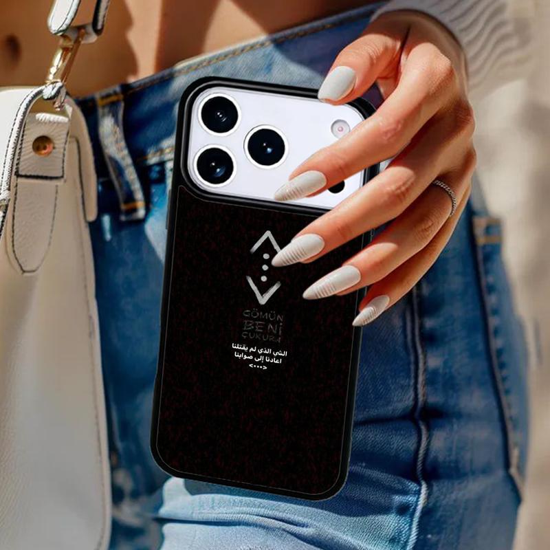 Cukur Logo Phone Case For iPhone 17 Air 14 15 13 12 Max Cover For Apple 14 15 16 16e 11 Pro Max Plus Coque