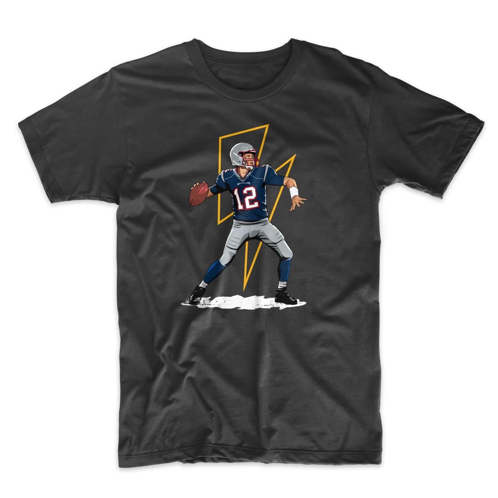 New England | Tampa Bay Football Quarterback Men s T-Shirt M