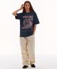 MATCHGLOBE Peaches Oversized Tee (Navy)