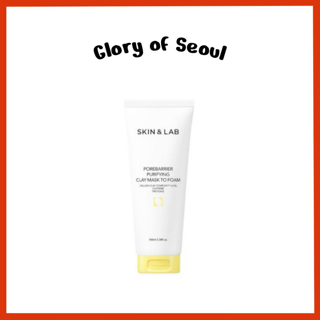 SKIN&LAB Porebarrier Purifying Clay Mask to Foam 100ml
