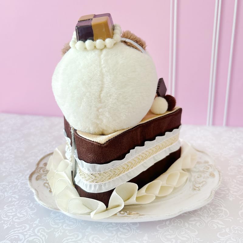 G-Trigger Plush Clothes Shortcake Shaped Kigurumi for 10cm Plush Toys, Favorite Item, Plush Life [Product]