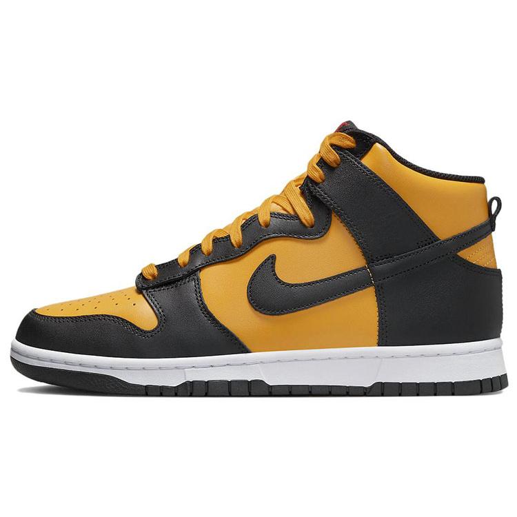 Nike Dunk High Retro 'Bruce Lee' (Unisex) University Gold / White / Habanero Red / Black Skateboard Shoes DD1399 700