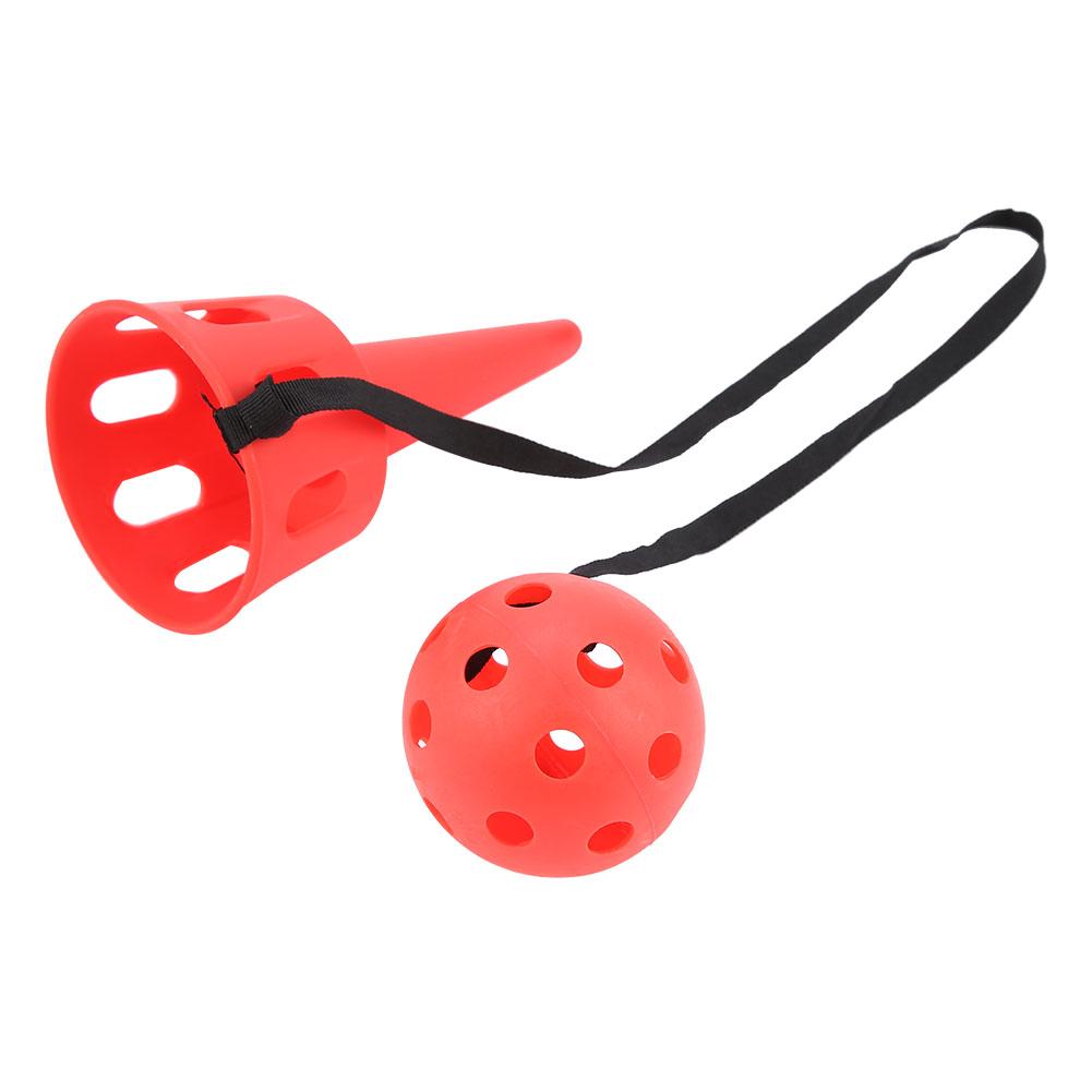 Children Throw and Catching s Game Toy Plastic Kids Sports Interactive Toys Red