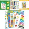 Educational Poster Set For Kids With Visual And Cognitive Development In Classroom Decor For Preschool And Elementary
