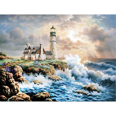 Scenico fai da te pittura diamante decorazione per la casa faro strass arte 3D kit punto croce