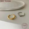 BFCLUB Silver Color Rings For Women Zircon Gold Plated Opening Handmade Anillos Trendy Trendy Fashion Fine Jewelry