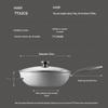 Titanium Ceramic Non-Stick Induction Wok
