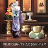 Floristleman Preserved Flower Herbarium Incense Offering Buddha Flower Condolences for Buddhist Altar First Bon New Bon Memorial Service (Purple)