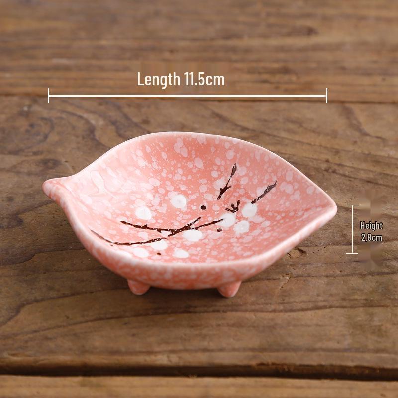 Japanese Style Dipping Sauce & Snack Dish Plate for Home, Restaurant, or Hotel Use