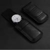 Luxury Fashion Watch Storage Box PU Leather Watch Pouch Portable Travel Watch Bag