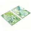 Decorative Tempered Glass Cutting Boards Tropical Leaves 2x40x52 Cm