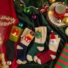 Harajuku Cotton Children Christmas Socks Doll Santa Claus Cartoon Hosiery Christmas Tree Thicken Mid-Tube Socks Christmas Gift