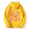 Oversized Womens Hooded Sweatshirt Loose Fit Casual Graphic Letter Print Long Sleeve Top