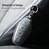 For Byd Ea1 Han Ev Qin Song Plus Dmi Yuan Plus Tang Atto 3 Ev Car Key Case Accessories Styling Suede Leather Key Cover Keychain