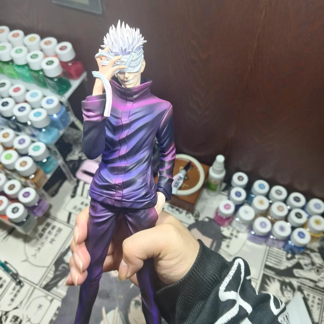 

Noc Jujutsu Kaisen Satoru Gojo Gk Anime Action Figurine Table Setup Decoration Pc Case Ornament Otaku Collectible Ideal Gift Anime Fans no box